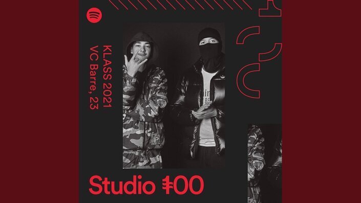 23 and VC Barre - Internet [Spotify Studio 100 Recording]