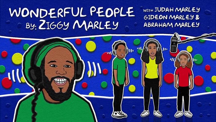 Abraham Marley, Ziggy Marley, Judah Marley and Gideon Marley - Wonderful People