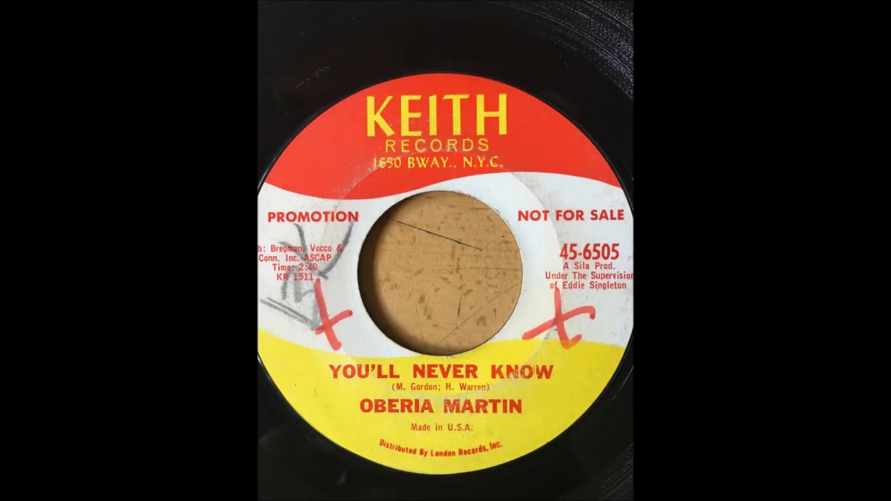 You'll Never Know - You'll Never Know