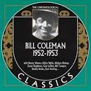 Bill Coleman - 1952-1953