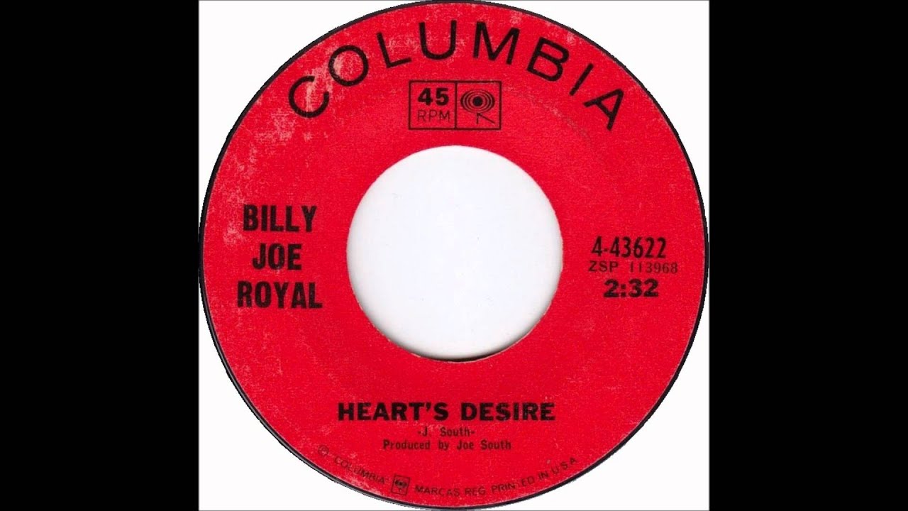 Billy Joe Royal and Bill Bush - Hearts Desire