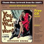 Classic Blues Artwork From the 1920s: 2015 Calendar