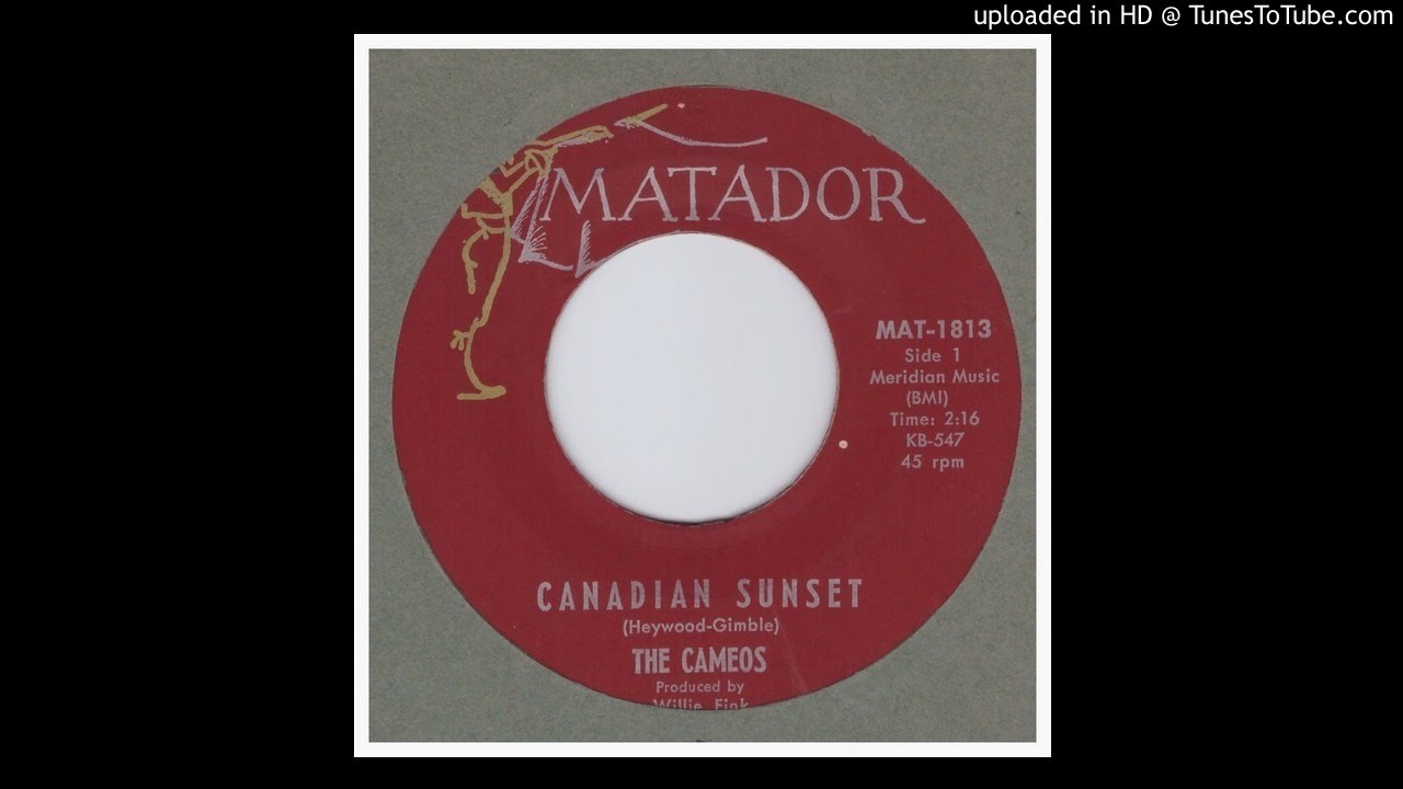 Cameos - Canadian Sunset
