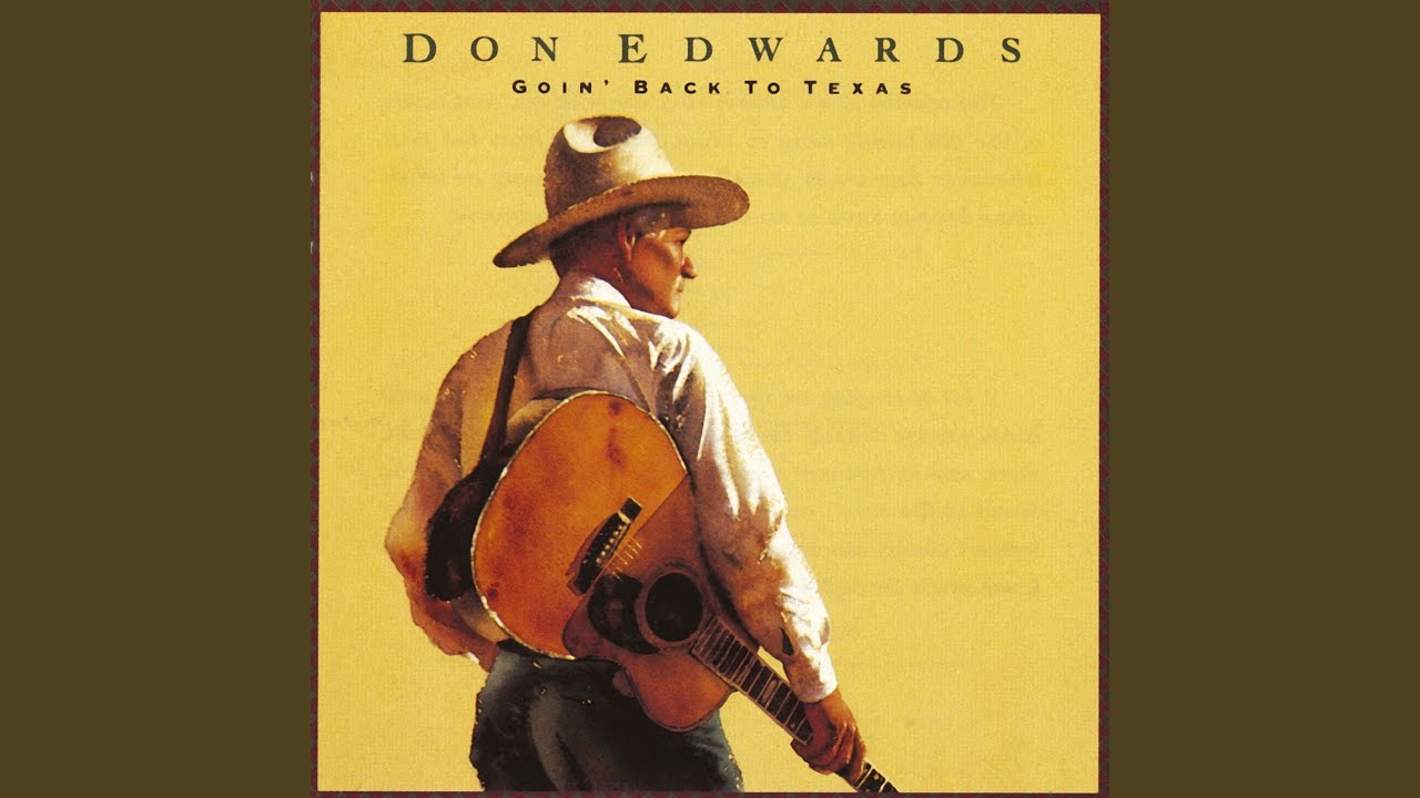 Don Edwards - Say Goodbye to Montana