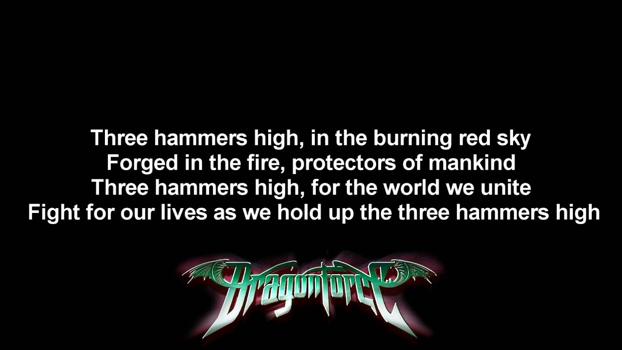 DragonForce - Three Hammers