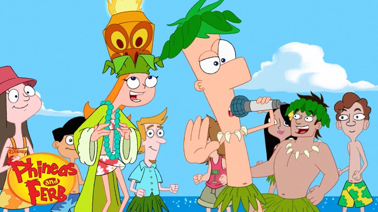 Ferb and Phineas and Ferb - Backyard Beach