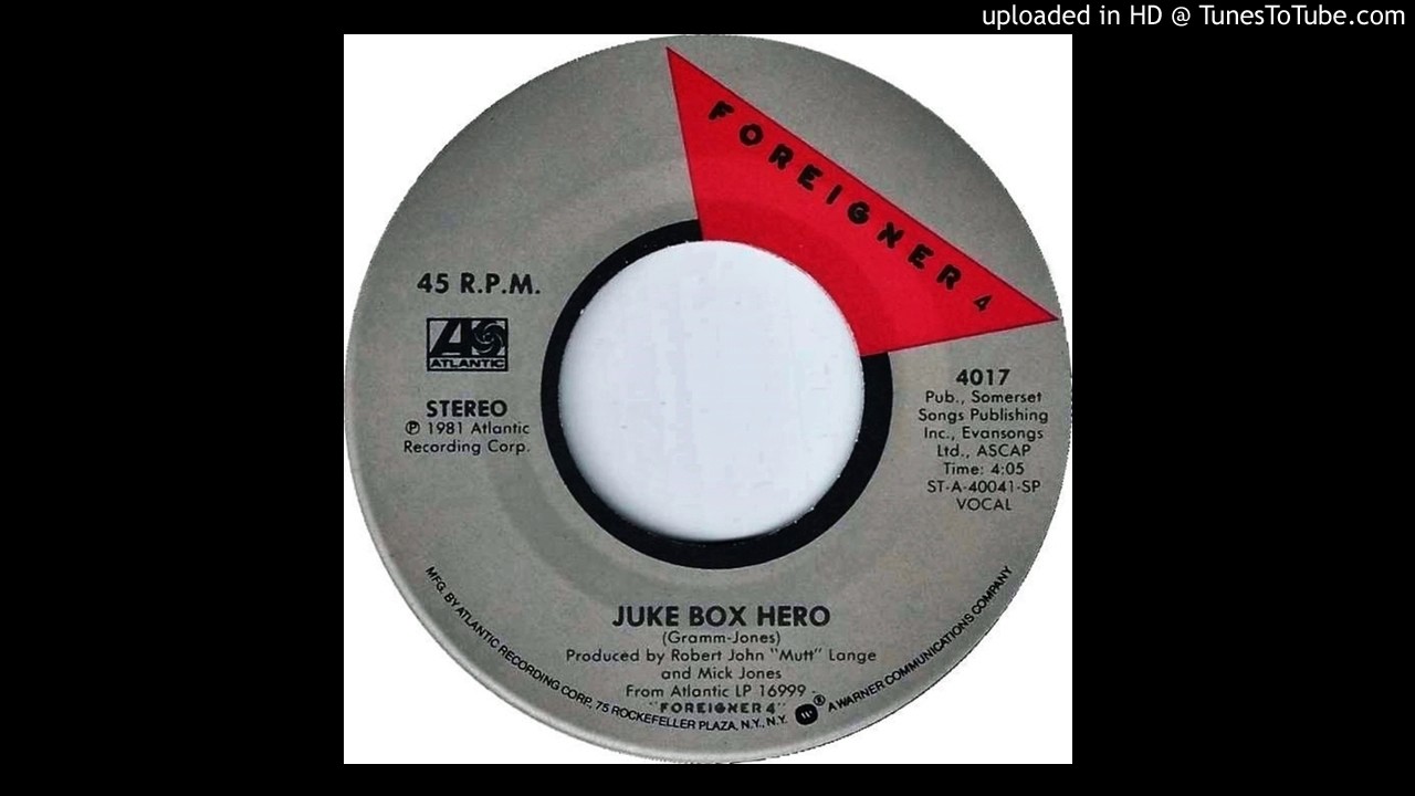 Juke Box Hero [Single Version]