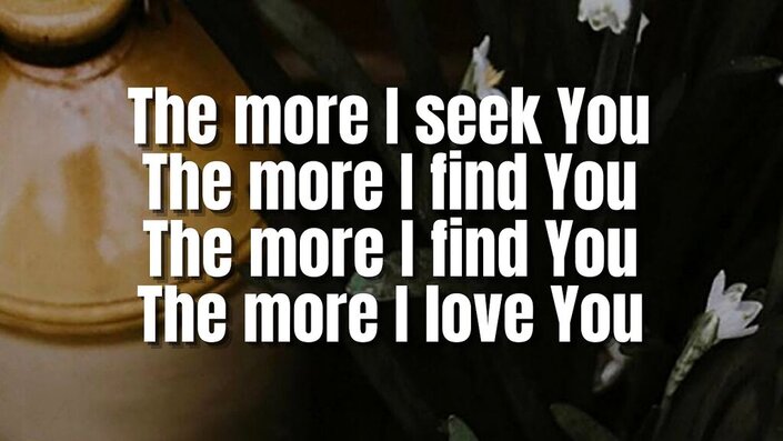 The More I Seek You - The More I Seek You