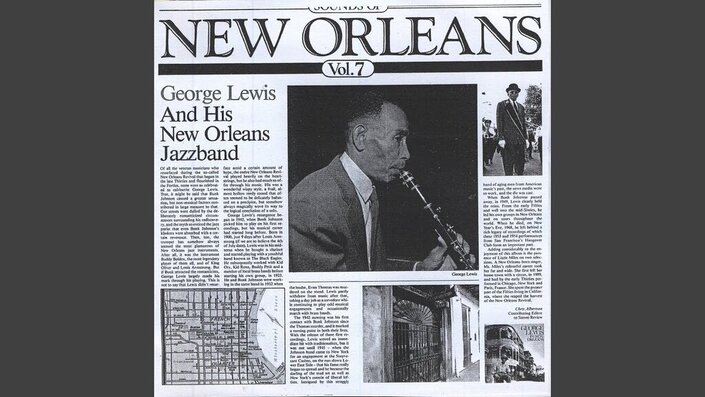 George Lewis & the New Orleans Jazzband and George Lewis - Dinah