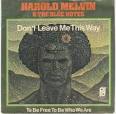 Harold Melvin - Don't Leave Me this Way