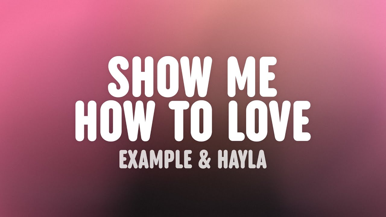 Hayla and Example - Show Me How to Love