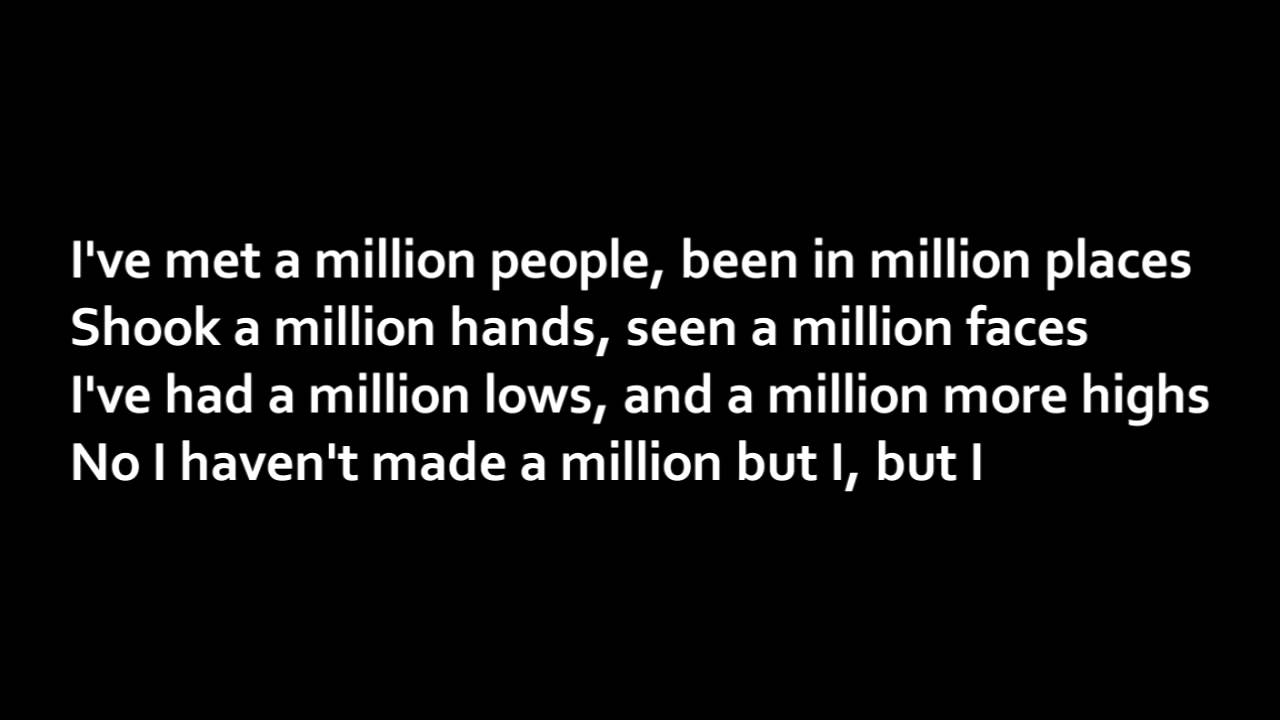 A Million Lives - A Million Lives