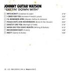 Johnny "Guitar" Watson - Gettin' Down with Johnny "Guitar" Watson