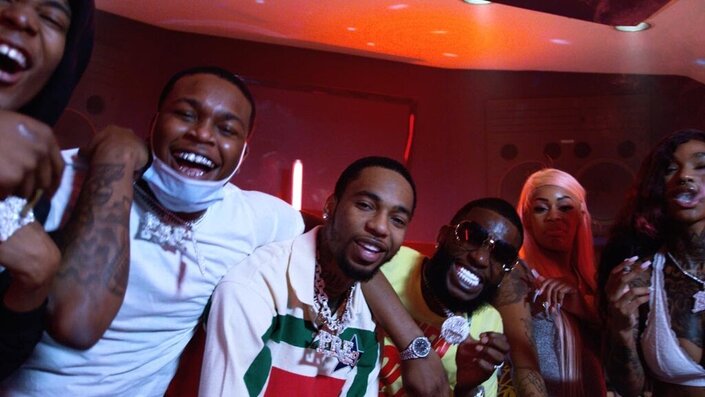 K Shiday, Key Glock, Gucci Mane, Enchanting and Big Scarr - No Luv