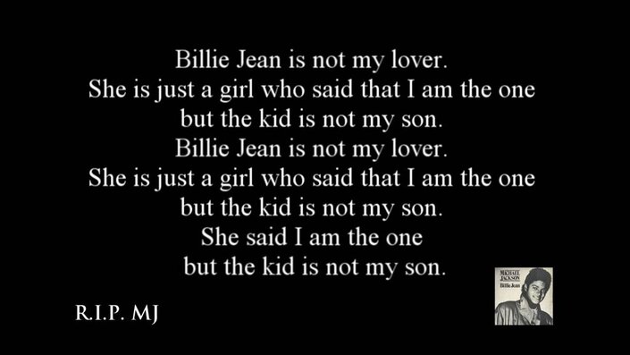 Billy Jean - Billy Jean