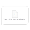 T.I. - Ye vs. The People