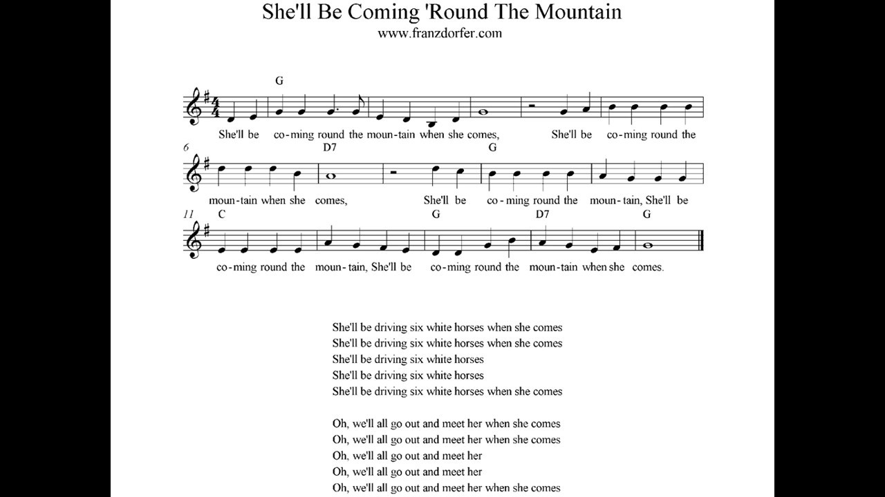 She'll Be Coming 'Round the Mountain [Instrumental]