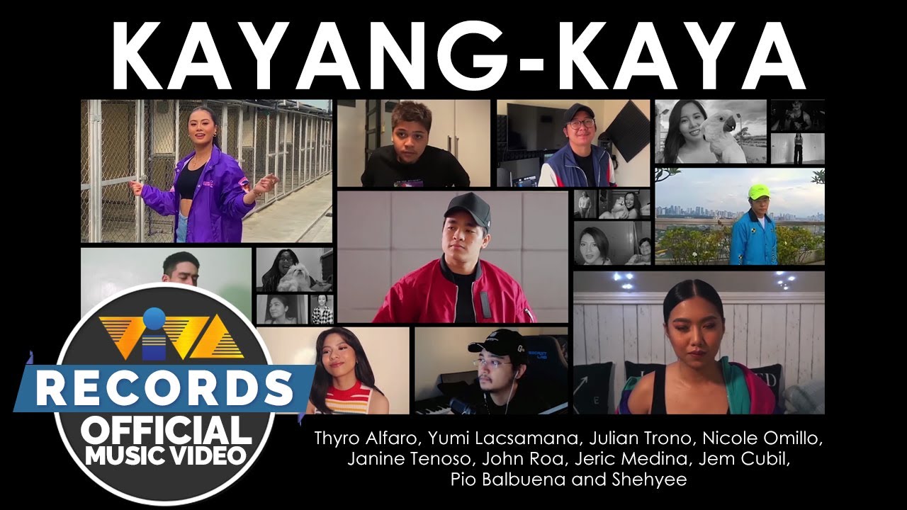 Jem Cubil, John Roa, Thyro Alfaro, Julian Trono, Janine Teñoso, Nicole Omillo, Jeric Medina, Lumi Lacsamana and Pio Balbuena - Kayang Kaya