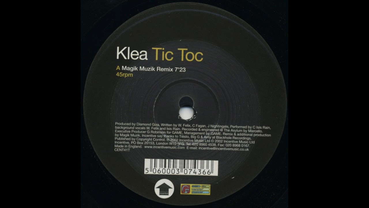 Klea - Tic Toc [Magik Muzik Mix]