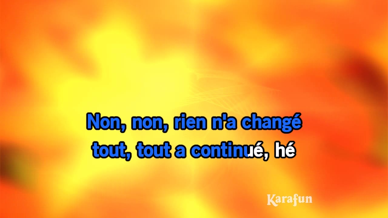 Non Non Rien N'A Changé - Non Non Rien N'A Changé