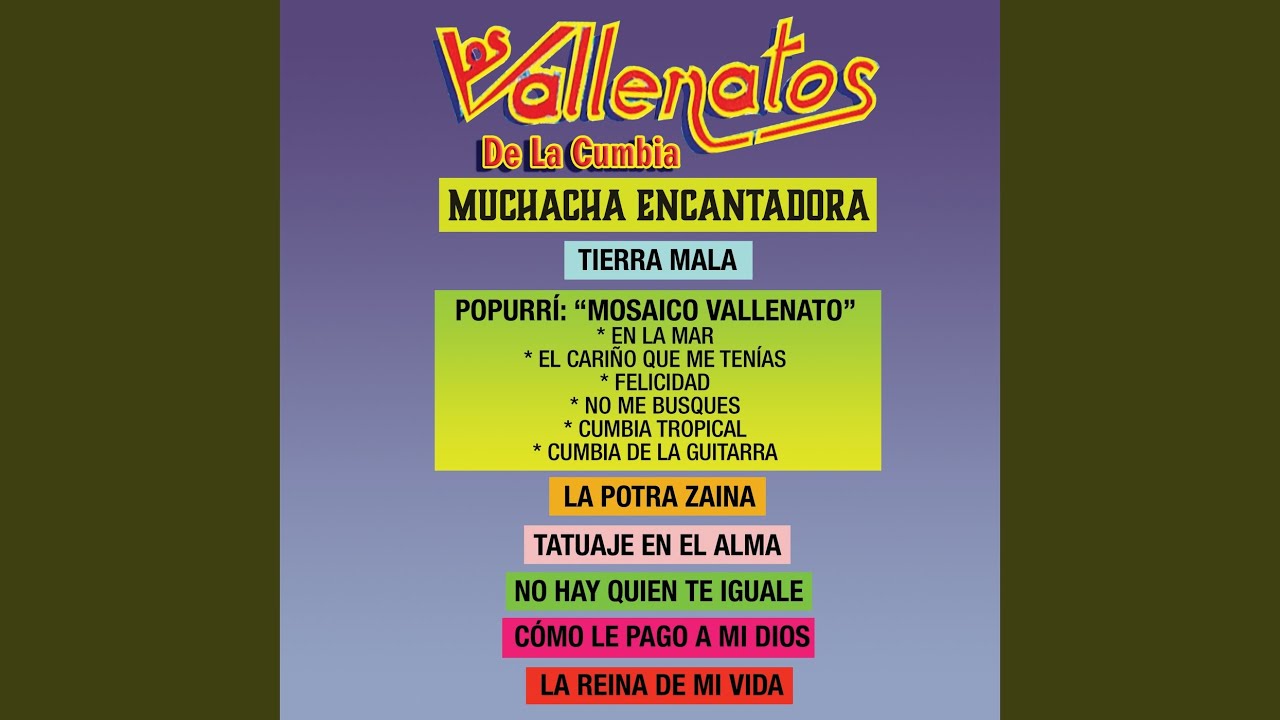 Los Vallenatos and Los Vallenatos de la Cumbia - Muchacha Encantadora