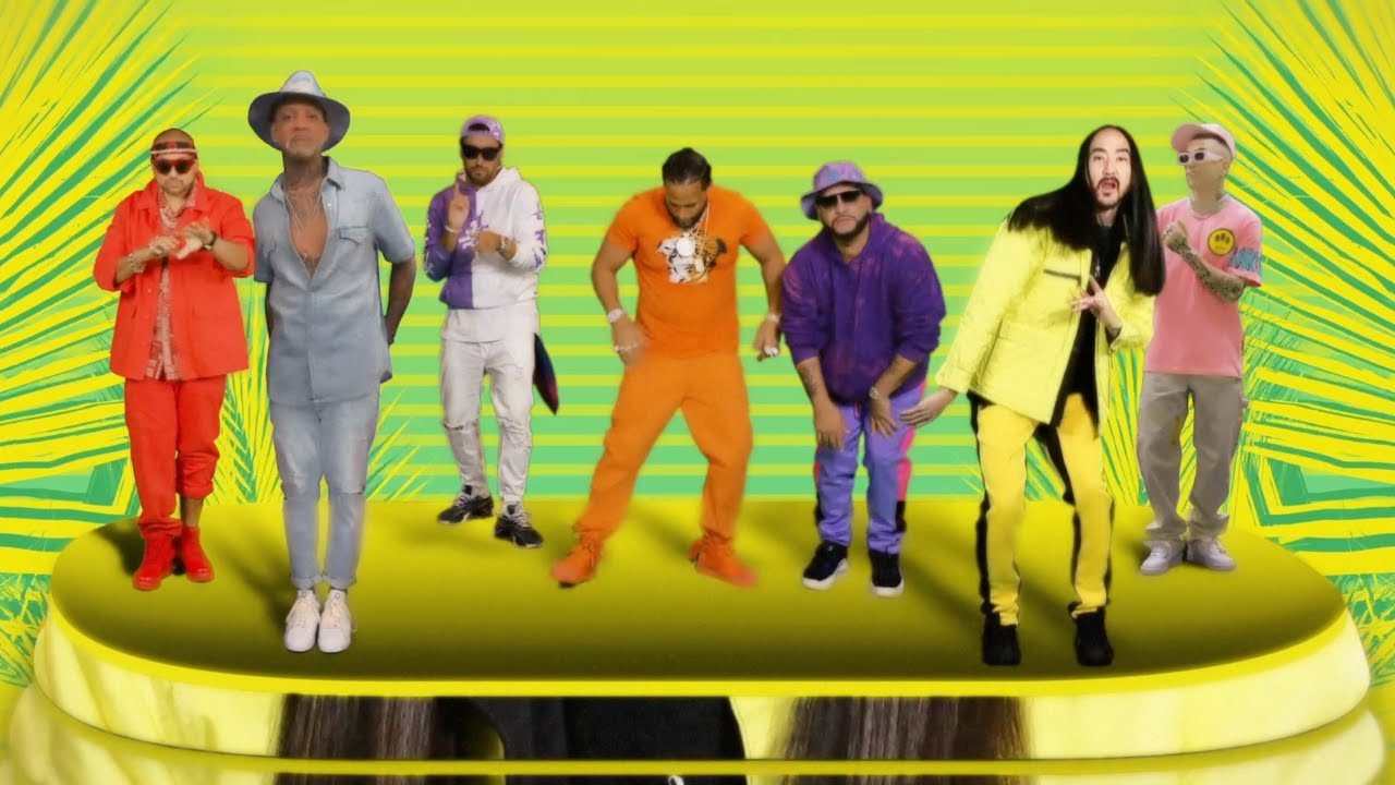 El Alfa, Sean Paul, Play-N-Skillz, Willy William, Sfera Ebbasta and Steve Aoki - Mambo