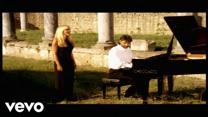 Marta Sánchez and Andrea Bocelli - Vivo por Ella
