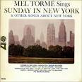 Marty Paich Dek-tette - Sings Sunday in New York and Other Songs About New York