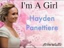 Hayden Panettiere - I'm a Girl