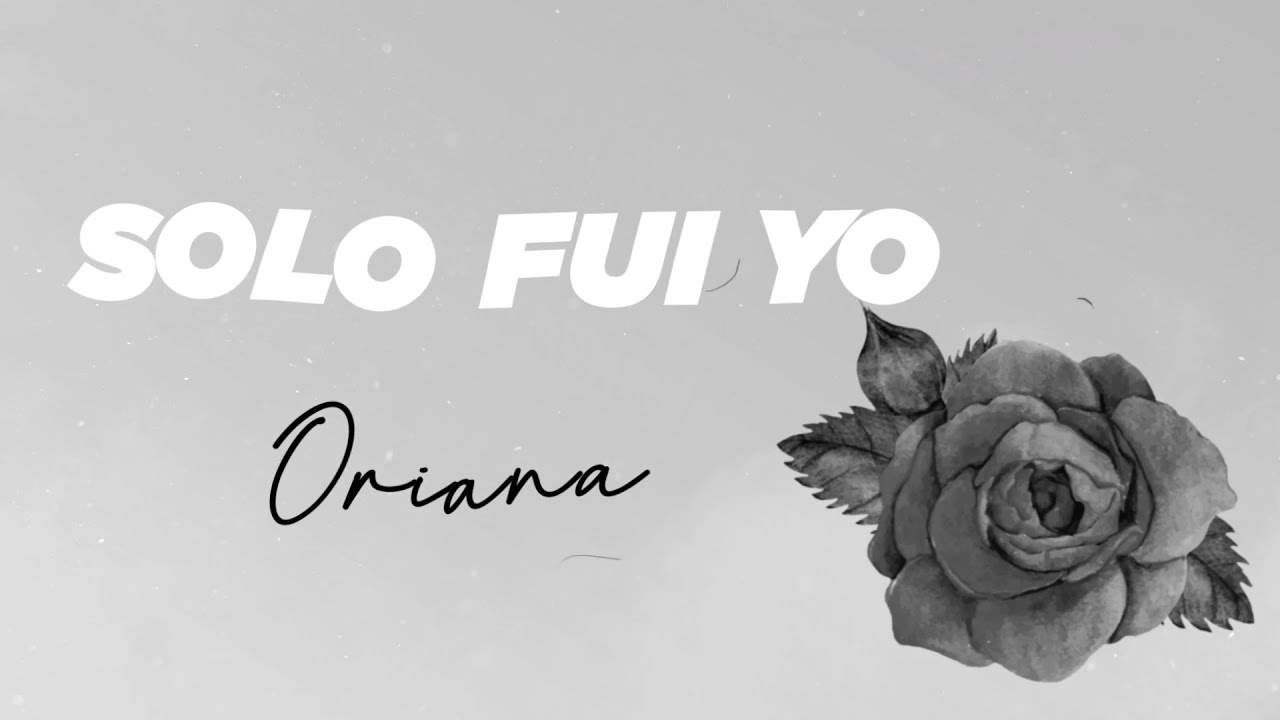 Solo Fui Yo - Solo Fui Yo