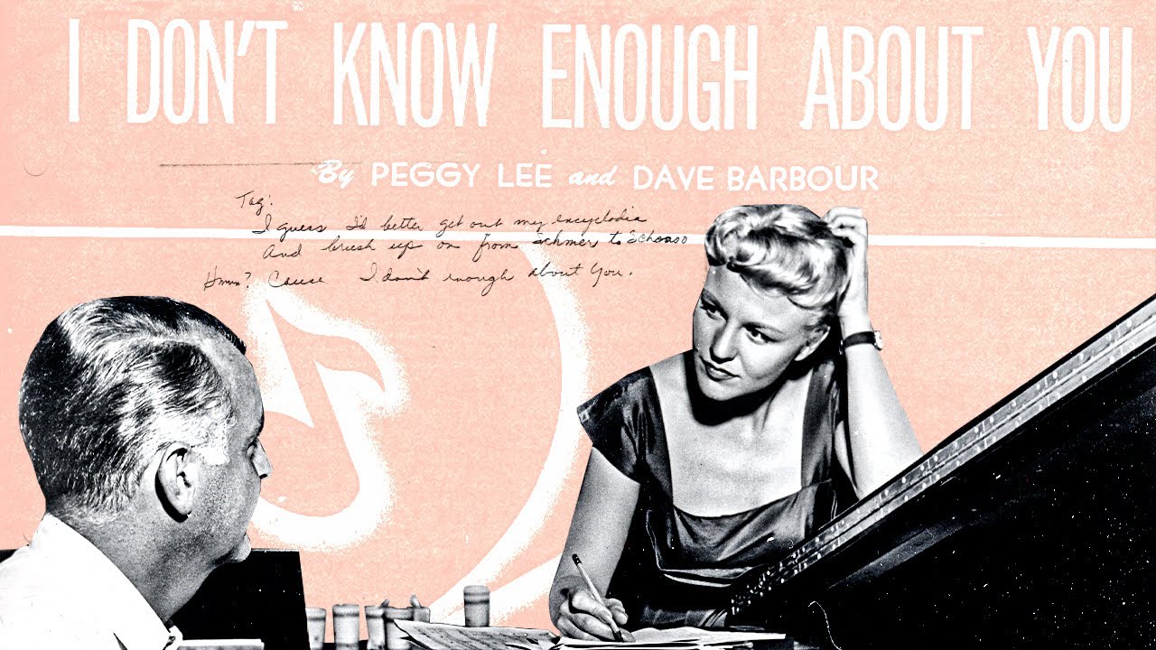 I Don't Know Enough About You - I Don't Know Enough About You