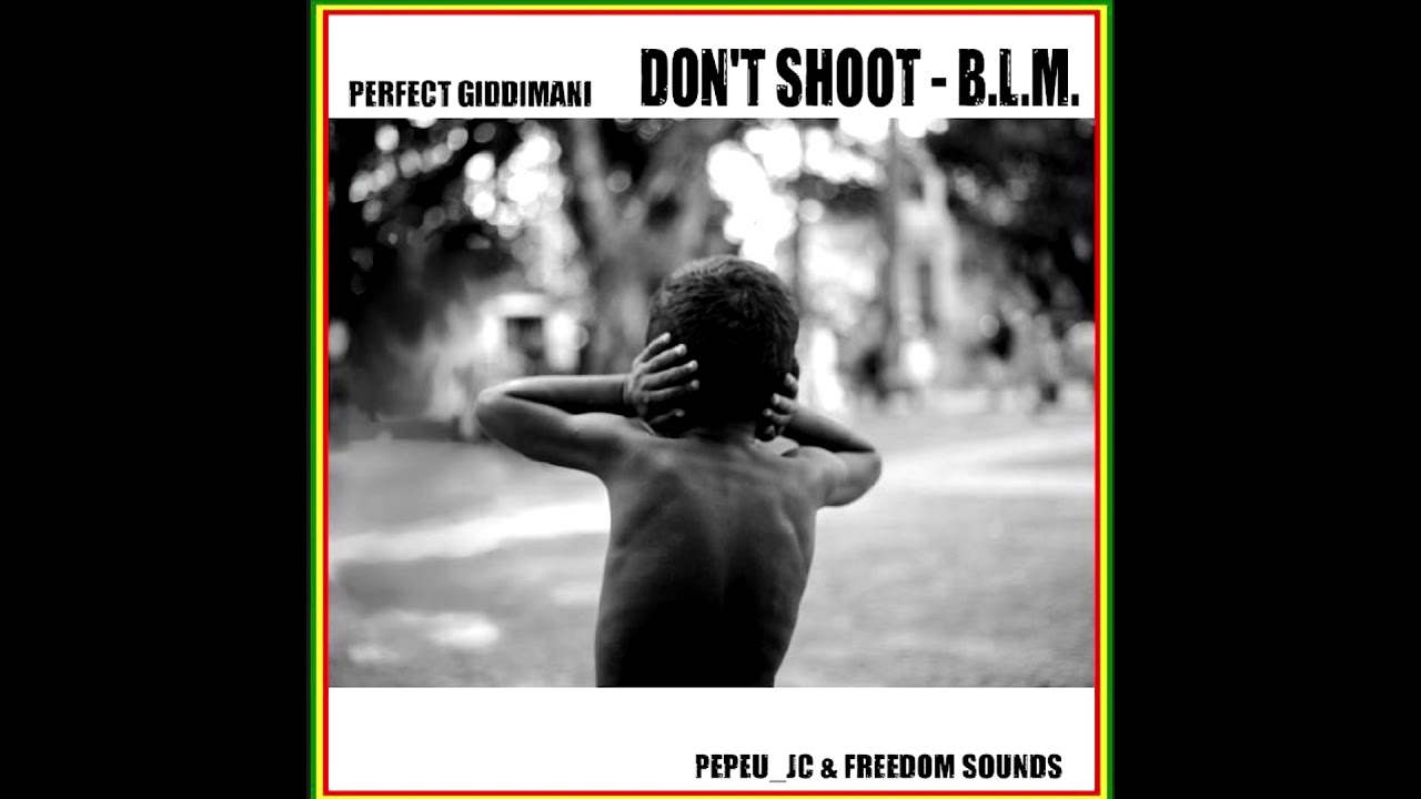 DON'T SHOOT - B.L.M.