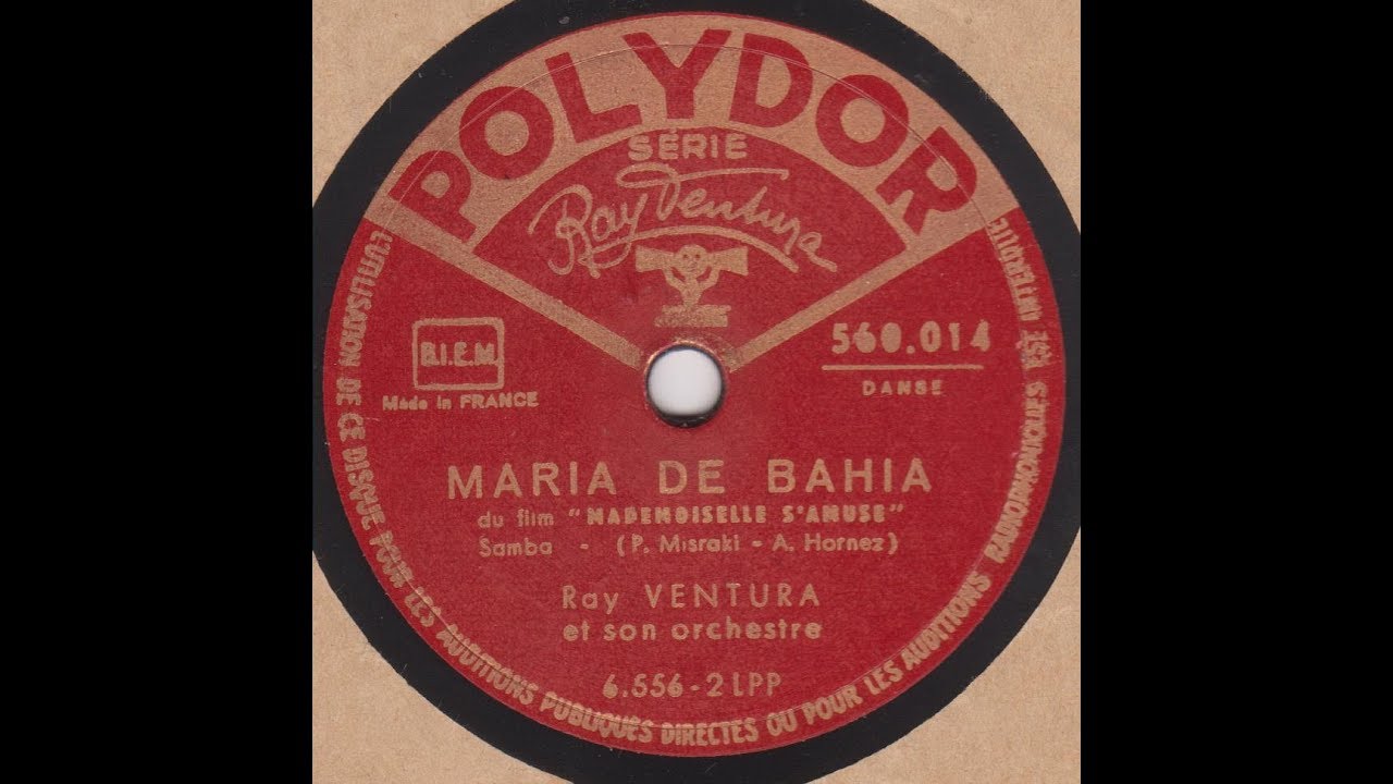 Maria de Bahia [Du Film "Mademoiselle S'Amuse"]