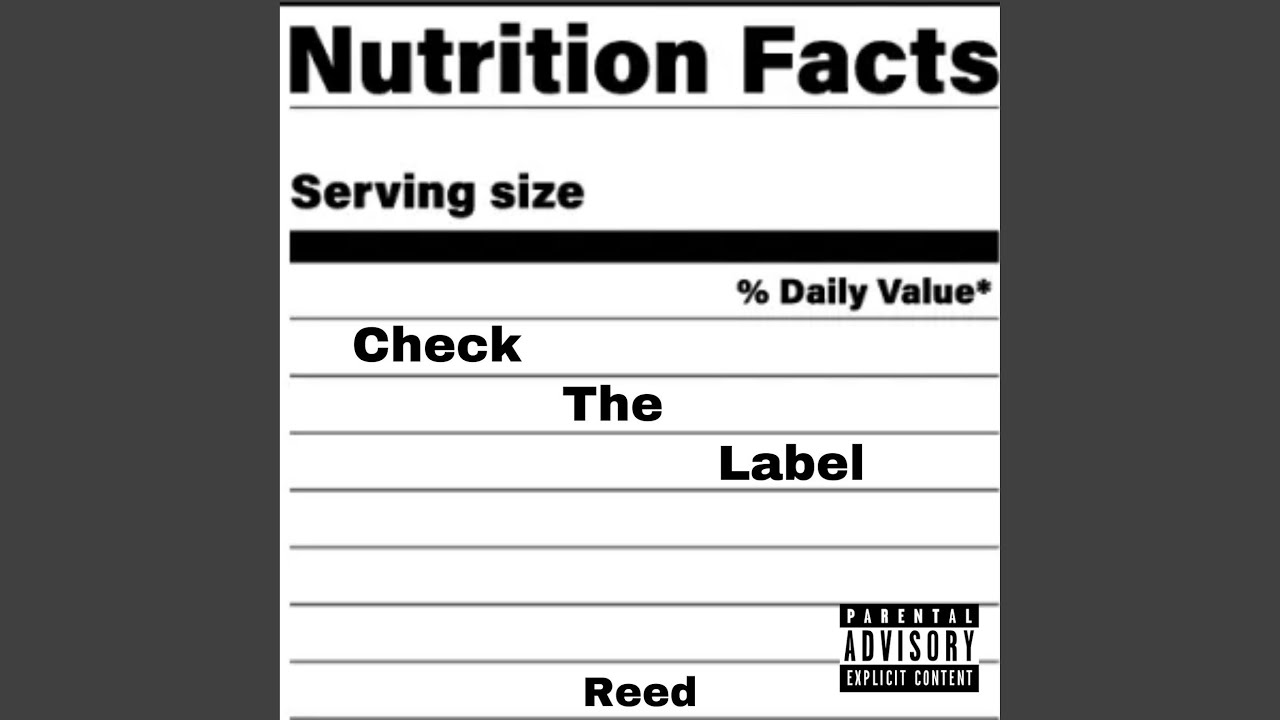 Check the Label - Check the Label