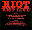 Riot - Riot Live