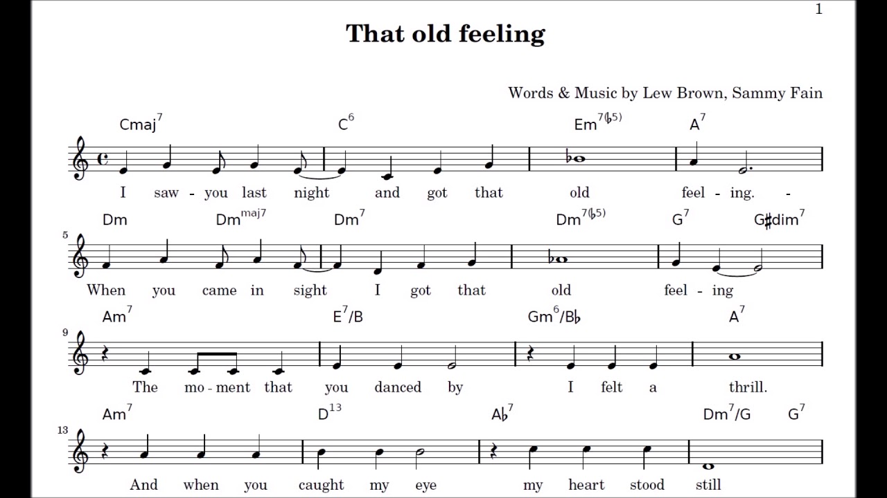 That Old Feeling - That Old Feeling