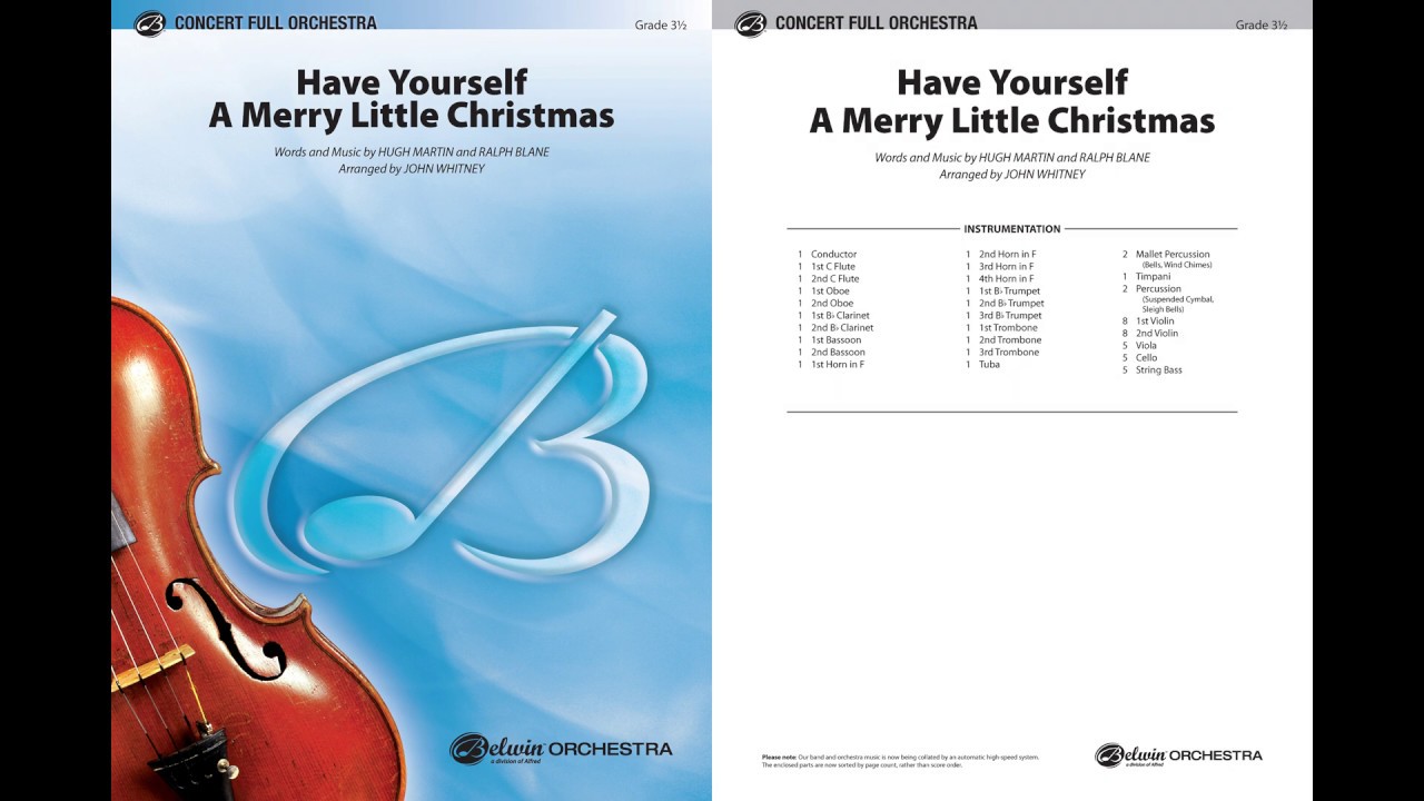 Have Yourself a Merry Little Christmas - Have Yourself a Merry Little Christmas