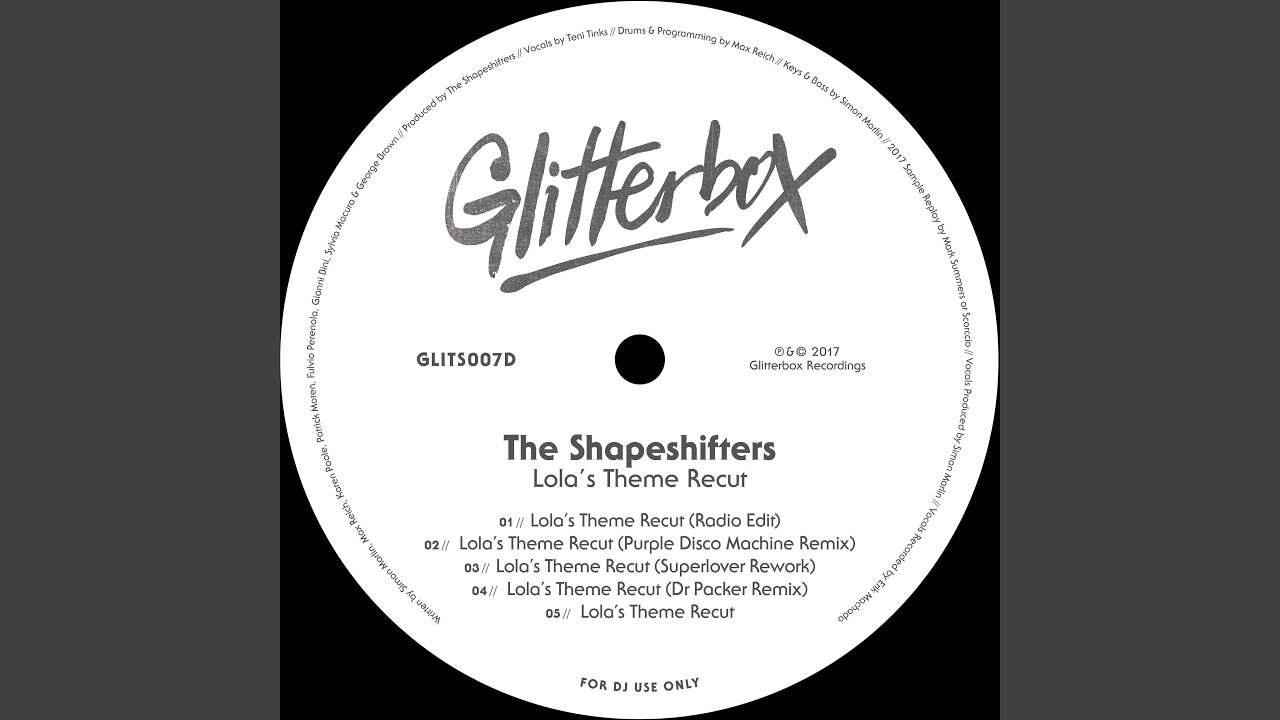 The Shapeshifters - Lola's Theme (Radio Edit)