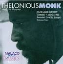 Thelonious Monk - Paris Jazz Concert, Vol. 2: March 7, 1965