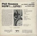 Tony Lee - Phil Seaman Now...Live
