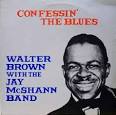 Walter Brown With the Jay McShann Trio