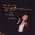 Wesla Whitfield - September Songs: The Music of Wilder, Weill and Warren